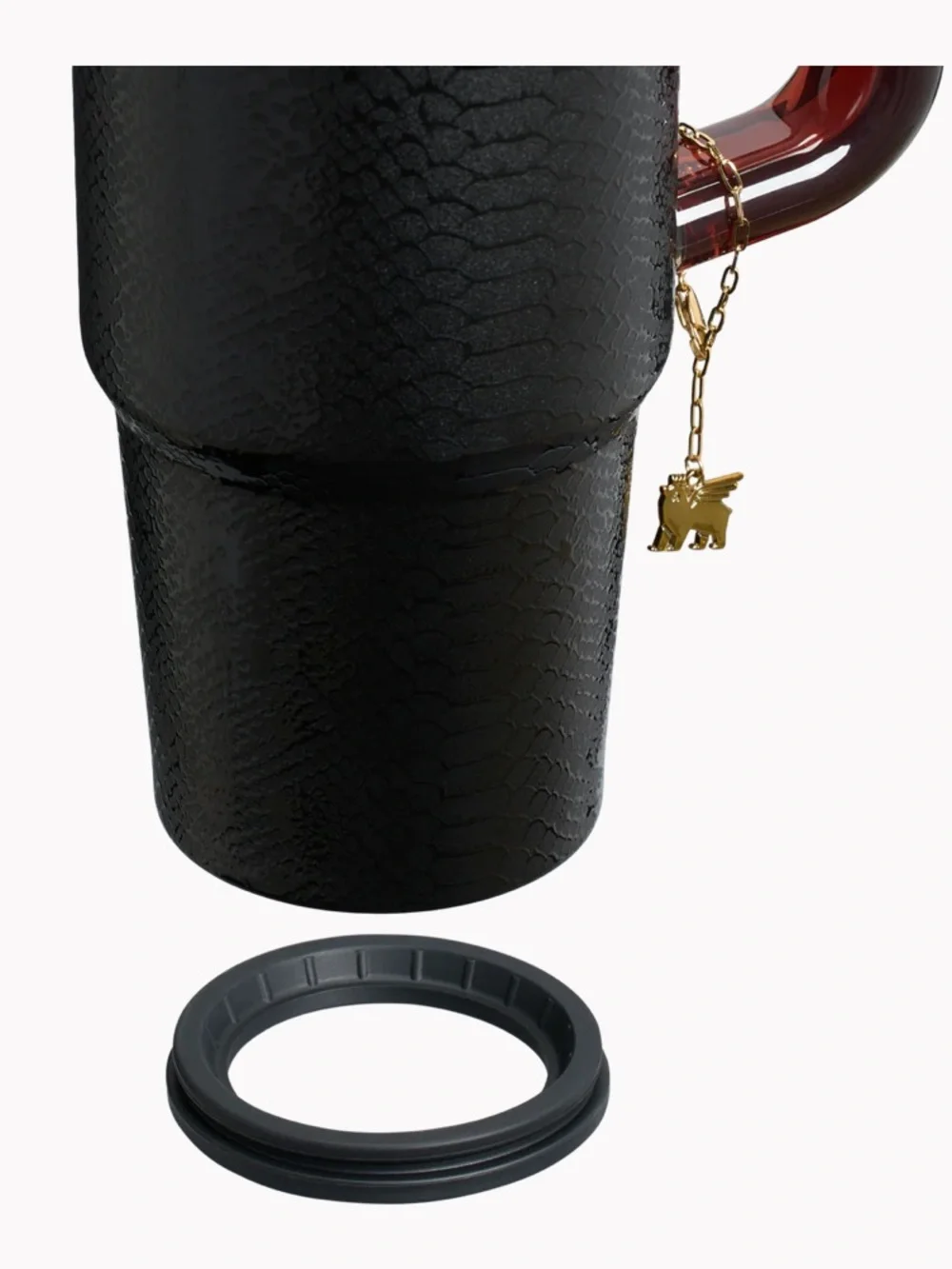 Stanley Luxe BLACK SNAKESKIN 40oz Tumbler - Picture 4 of 4